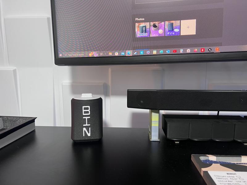 Just A Desk Bin PLAIN or with BIN text