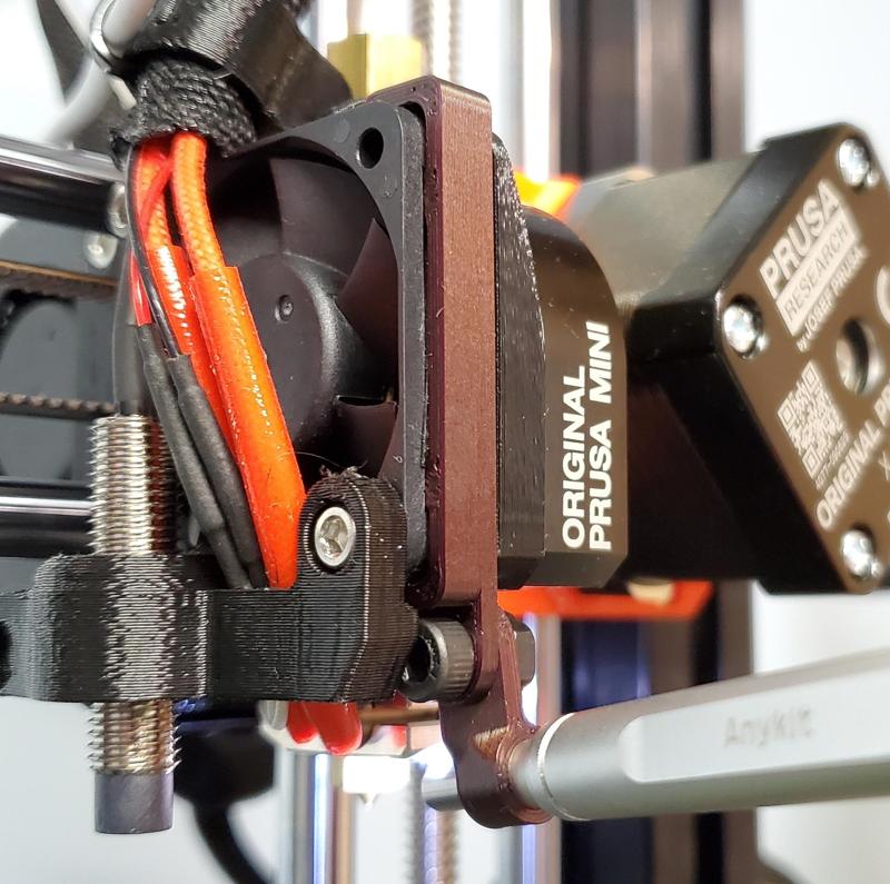 Otoscope Mount for Prusa Mini Nozzle Monitoring