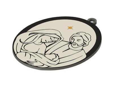 Christmas: Nativity II Tree Decor
