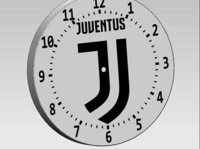 Juventus Turin wall clock