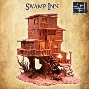 Swamp Inn - Tabletop Terrain - 28 MM