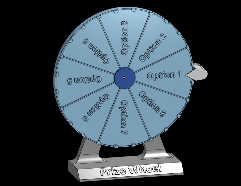 Spinning Prize Wheel