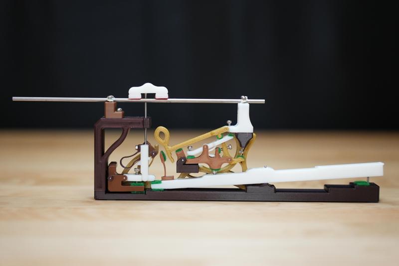 Grand Piano Action Model - Single Key