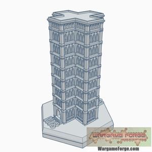 Gothic Building 28 Hex Map Scale HMSG028
