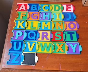 Letters - in puzzle form