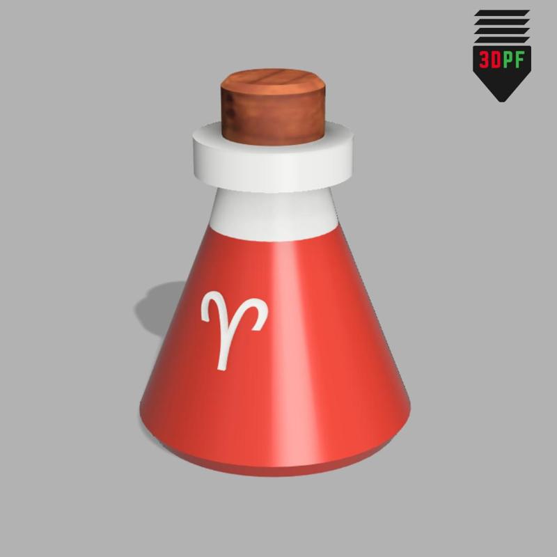 Stash Potion + Keychain (Aries)