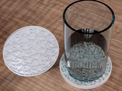 Heart Coaster