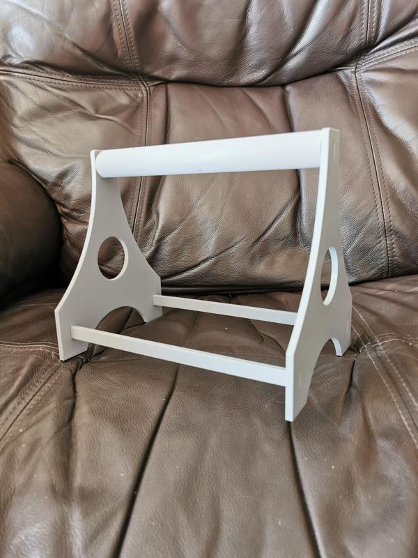 Jaco parrot training perch