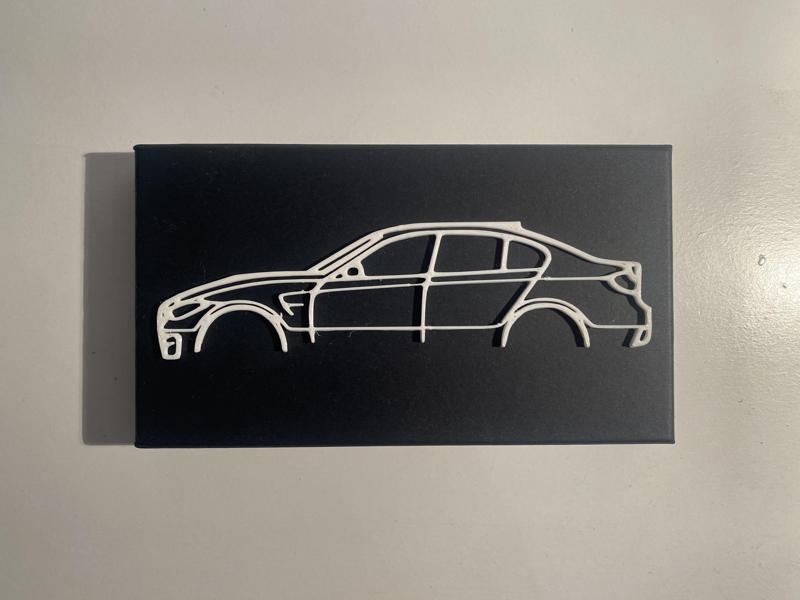 BMW M3 f80 wall decoration