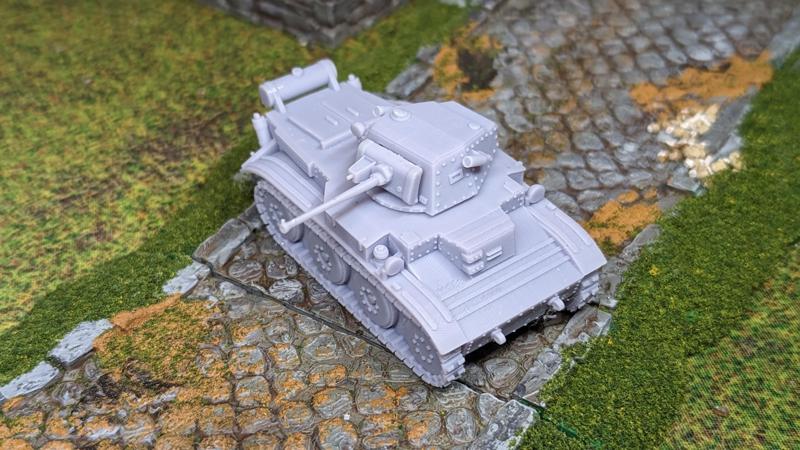 Tetrarch, Light Tank Mk.VII (A17) (UK, WW2, Lend-Lease)