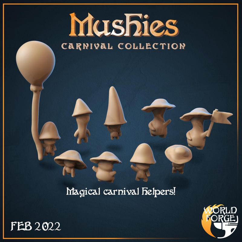 Carnival Mushrooms - Creatures