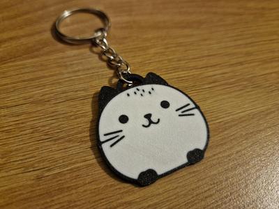 Kawaii Cat Keyring 8 (AMS Ready)