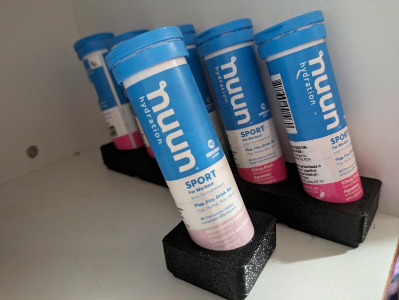 Gridfinity NUUN Tube Storage