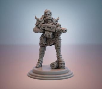 Adepts of Asmodeus. Heavy AP Rifle specialist.