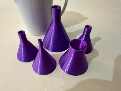 Handy mini funnels (2 new models added)