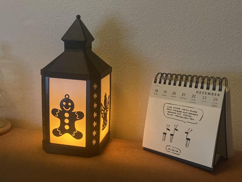 Customizable lantern with multiple themes