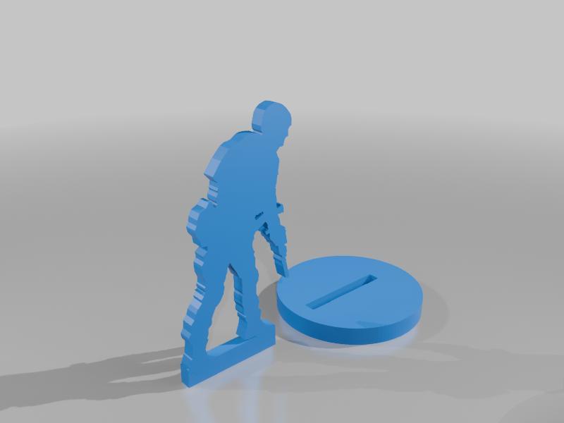 Lean Out Silhouette for BLKOUT