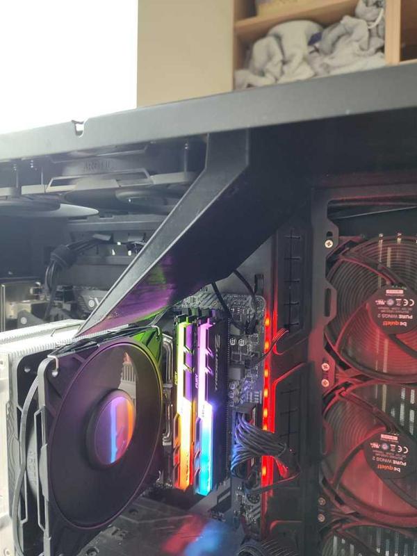 CPU Airflow Optimiser /Blocker for Lian Li O11 Dynamic and Be Quite 