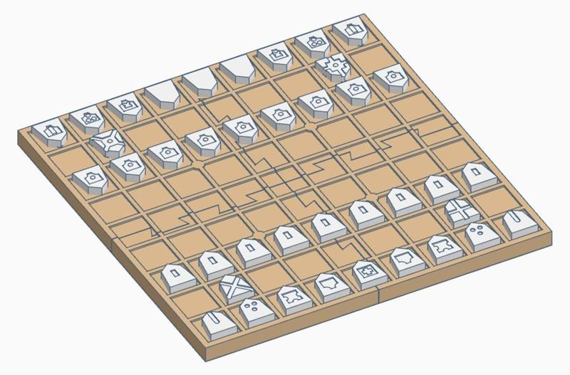 Shogi  (Japanese Chess) Mnemonic Set