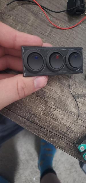 2013 chevy silverado 3 switch mount.