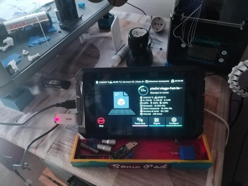 supporto da tavolo per sonic pad creality