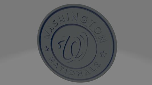 Washington Nationals Coaster