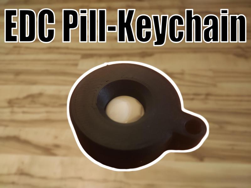 EDC-Pill keychain