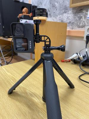 GoPro vertical mount