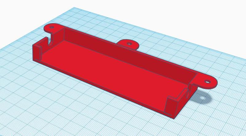ISY IHU-5400 USB hub under desk mount