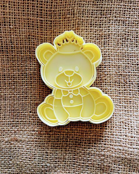BEAR BEAR CROWN BABY SHOWER STAMP COOKIE CUTTERS COOKIE CUTTERS COOKIE CUTTERS COOKIES COOKIES CUTTERS COOKIES
