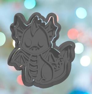 Dragon 6 Cookie Cutter