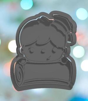Graduation Boy Plaque Cookie Cutter