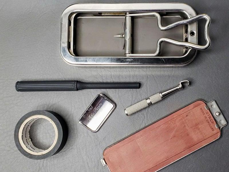 Rolls Razor blade honing handle