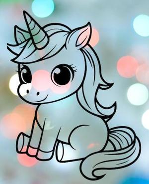 Unicorn 3 Cookie Cutter