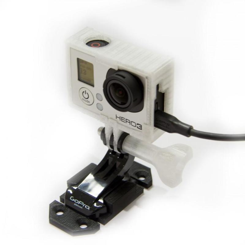 GoPro Compact Frame House (with slots for connectors)