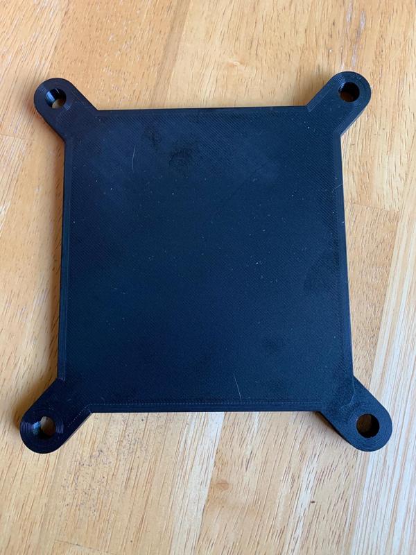 Holley 4150 Intake Manifold Block Off Plate