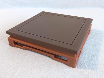 Bonsai display table (09) square 150x150x37mm