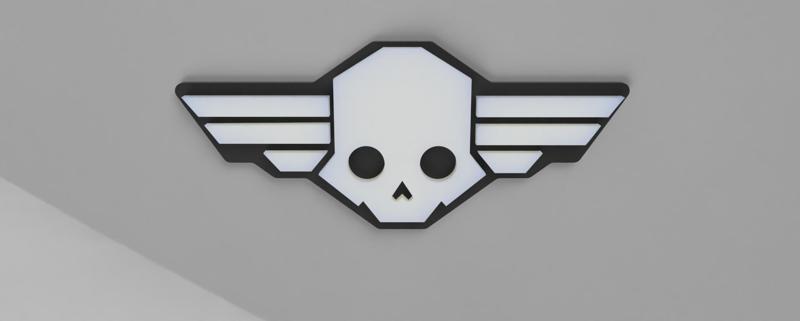 Helldivers Stripes Patch / Dogtag