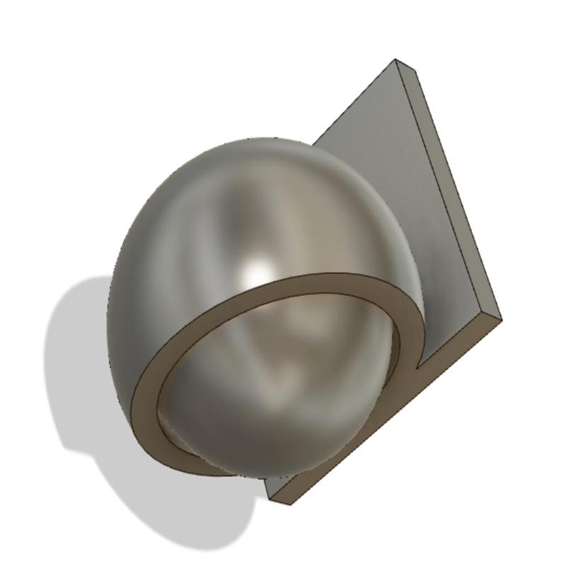 Swiveling Ball Joint Roller (Prints at once, no assembly)