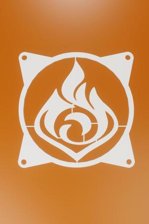 PYRO GESHIN IMPACT - FAN COVER 120MM