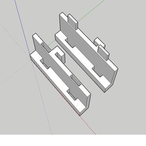 German RepRap Neo Filament Holder adaption for the Flashfroge Spool Holder