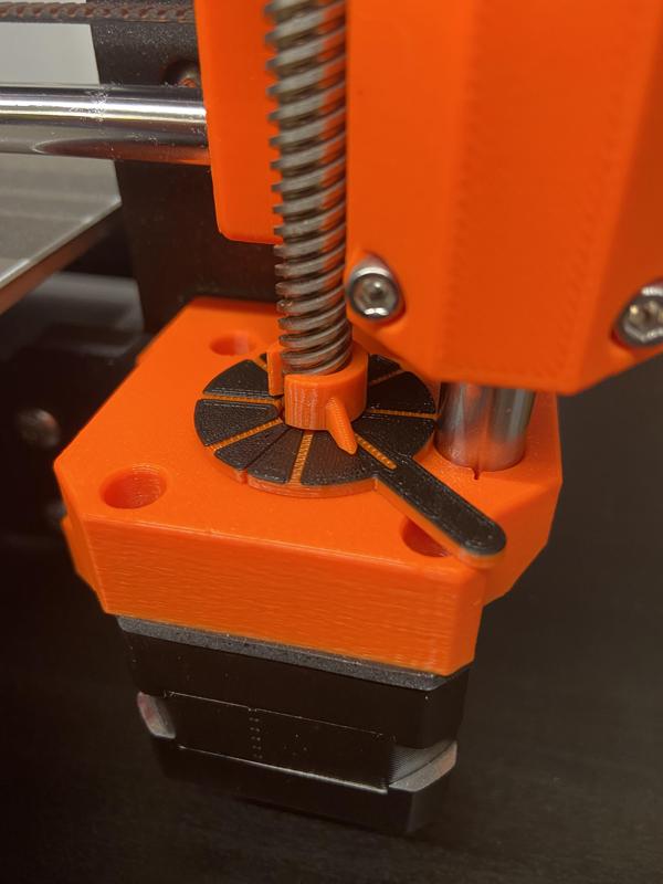 MK4 - Z axis dust cover & movement indicator