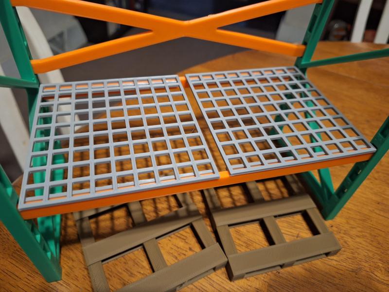 Wire racking for mini warehouse