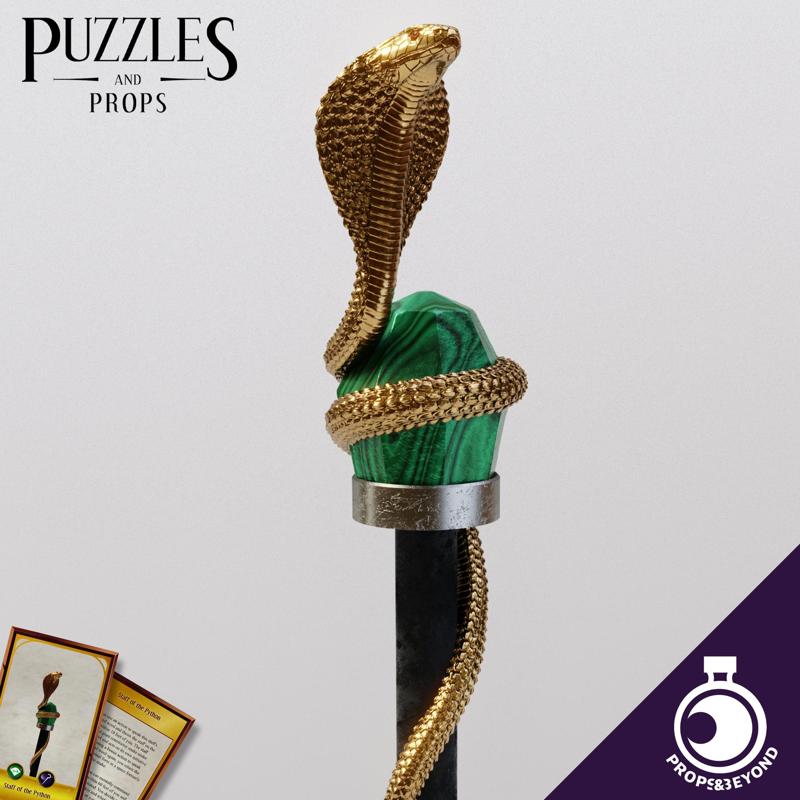 Staff Topper - Staff of the Python