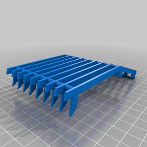 excavator debris rack 