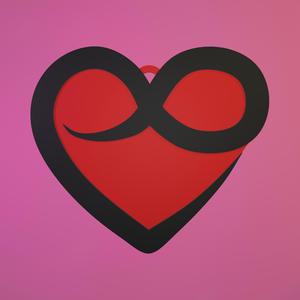 keychain heart