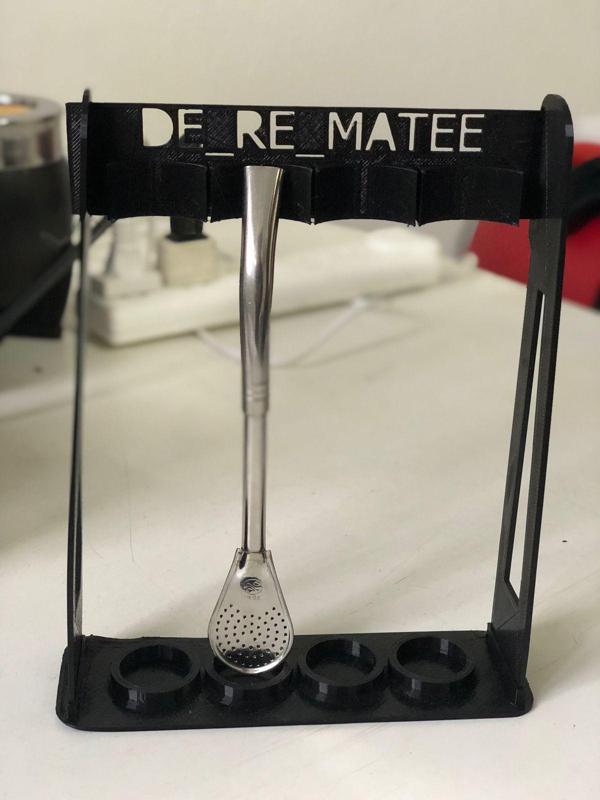 Porta bombilla, mostrador