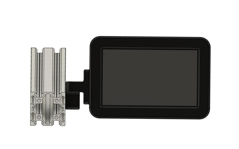 BTT PITFT50 V2.1 Case V-Slot 4040 extrusion (Anycubic Vyper...)