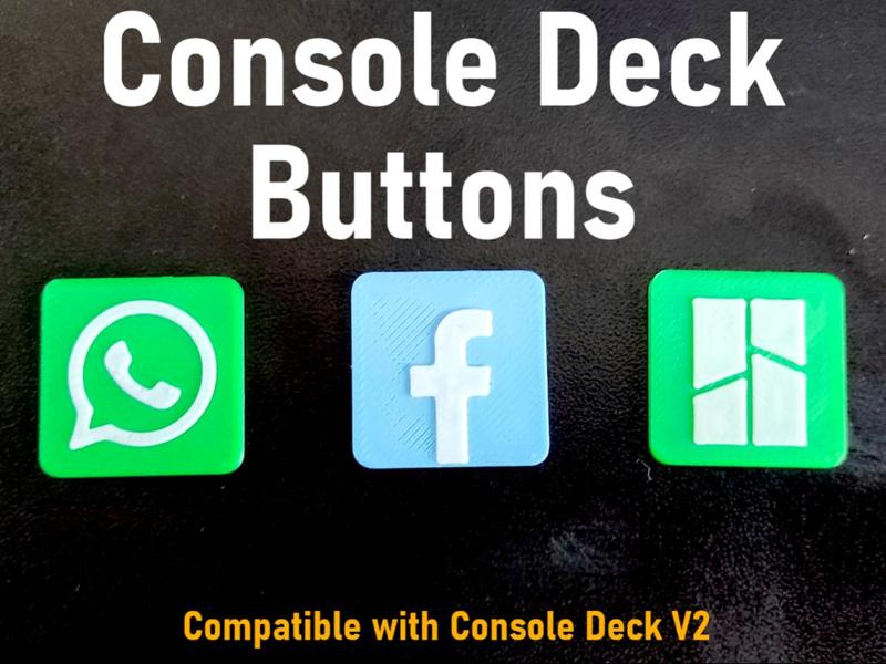 Console Deck Buttons