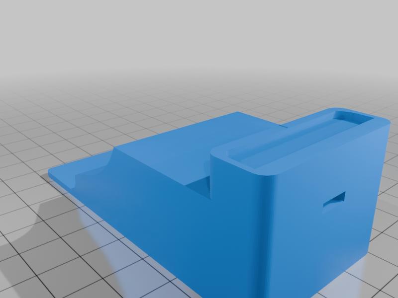 Anycubic Kobra Max - Nozzle Wiper Bed Mount
